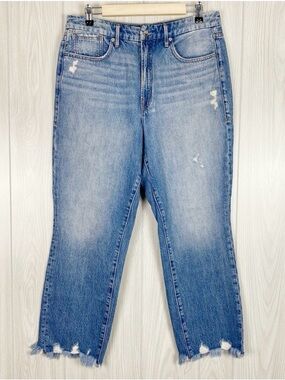 Good American Vintage Light Blue cropped jeans